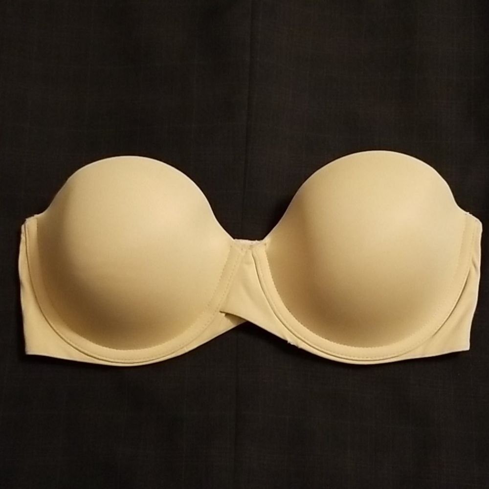 Maidenform nude strapless bra 34C